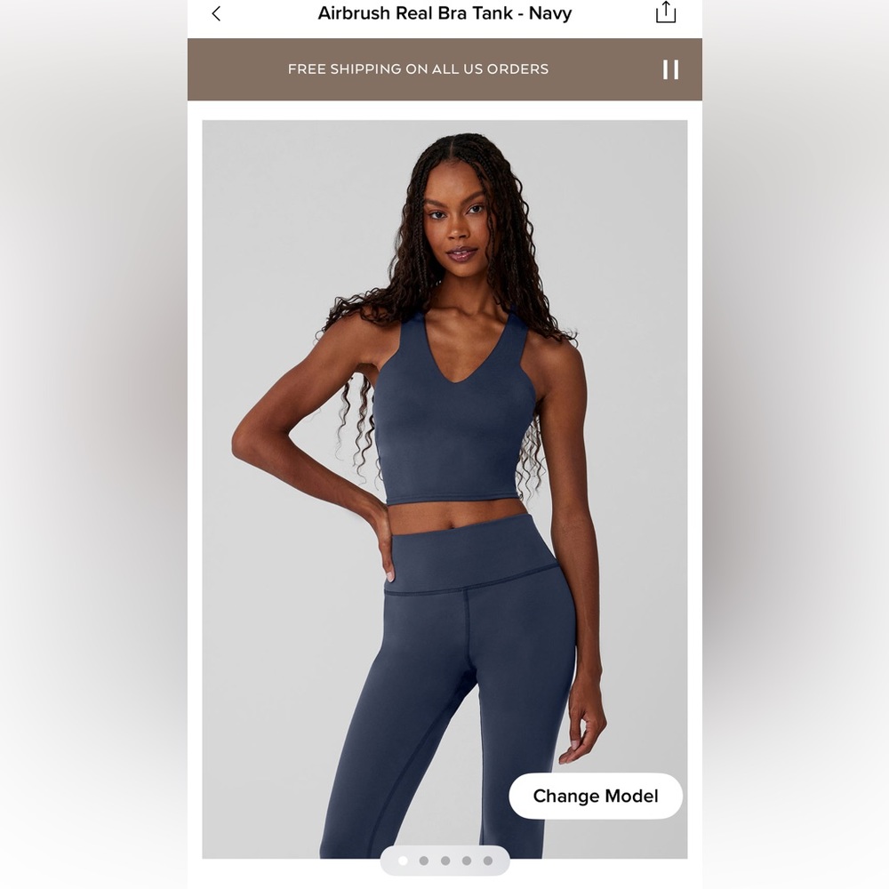NWT ALO REAL BRA TANK